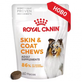 Хранителна добавка за кучета Royal Canin Skin and Coat Adult за здрава кожа и козина 240 гр